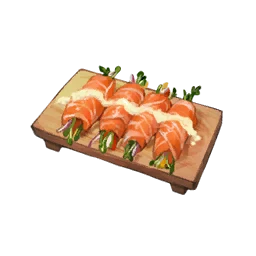 Charmed Salmon Vegetable Roll