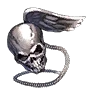 Winged Skull